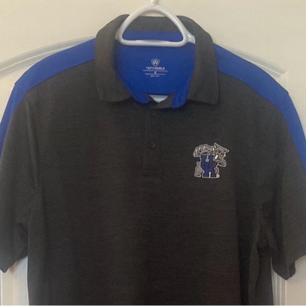 Top of the World Men's Polo Shirt University of Kentucky Like New Size Medium